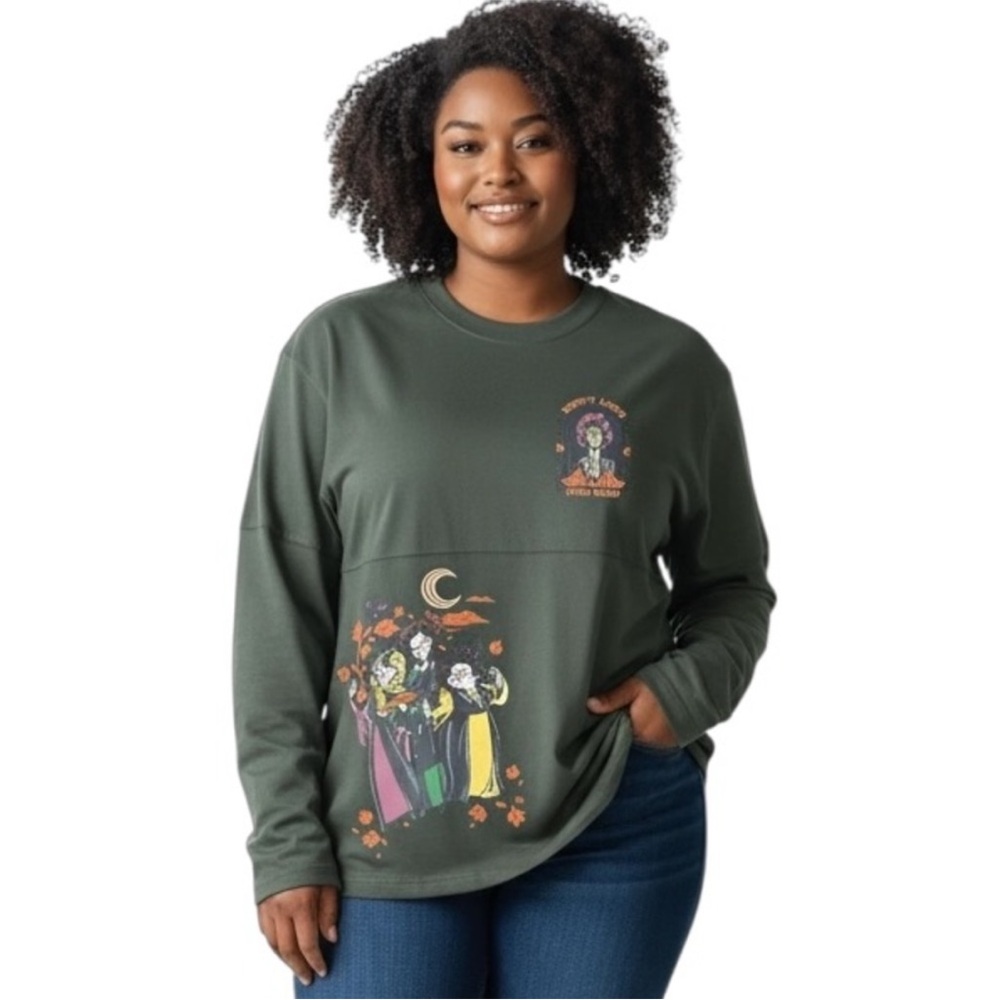 Disney Hocus Pocus Be Your Own Kind of Magic Spirit Jersey Cotton NWT